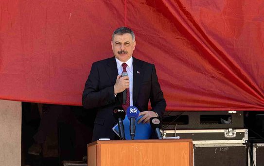 Bakan Çiftçi'den iki beldedeki belediye başkanlığı seçimleri seçim öncesi birlik çağrısı