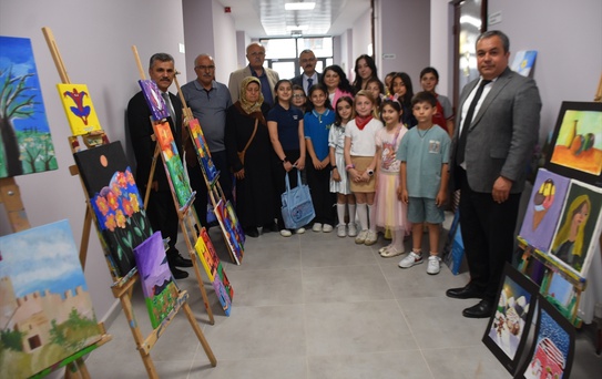 Boyabat'ta Hayat Boyu Öğrenme Sergisi Açıldı