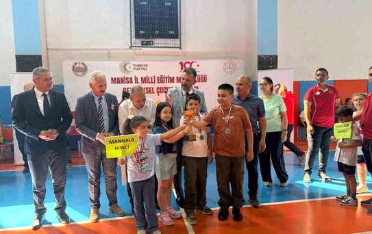 Sarıgöl'de mangala ikinciliği sevinci