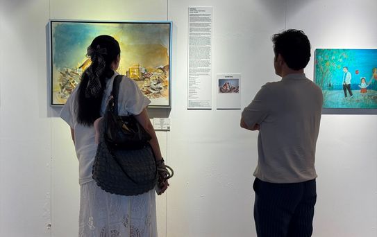 Sanatla İyileşiyoruz Sergisi Açıldı