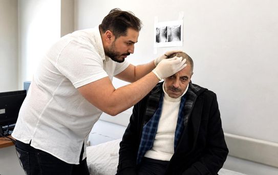 Ağrı'da İlk Sentetik Kafatası Ameliyatı