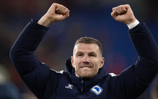 Dzeko, Dünya Kupası'nda 40 Yaş Üstü Oyuncular Listesine Girmeye Hazır