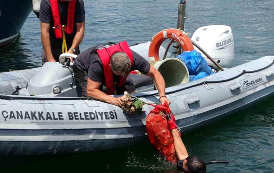 Çanakkale'de Çevre Günü Temizliği