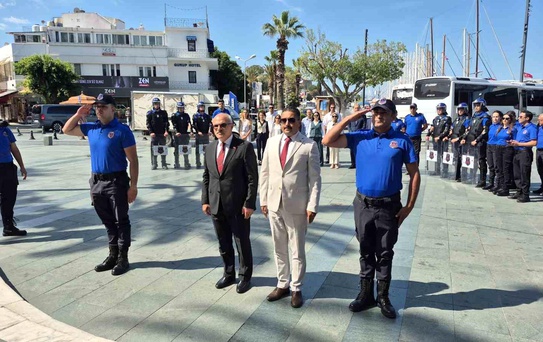 Bodrum'da Ceza İnfaz Personeli Günü töreni
