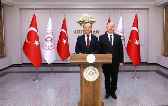 Çin Büyükelçisi Adıyaman'ı Ziyaret Etti
