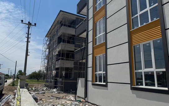 Kulu'da İnşaatta Elektrik Çarpması