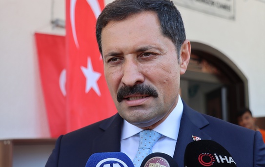 Yıkılan Camii Yeniden İbadete Açıldı