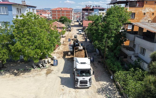 Köprübaşı'nda yıllardır beklenen altyapı yenilemesi başladı