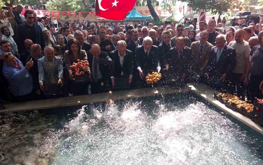 Mut'ta 64. Karacaoğlan ve Kayısı Festivali coşkuyla başladı
