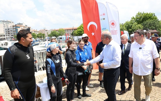 Çanakkale'de Deniz Temizliği Etkinliği