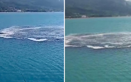 Kastamonu'da ilginç olay: Deniz 10 dakika boyunca kabarınca vatandaşlar panik yaşadı