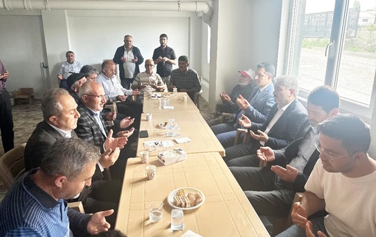 Kaymakam Canpolat'tan KKKA Şehidi Çocuğa Başsağlığı Ziyareti