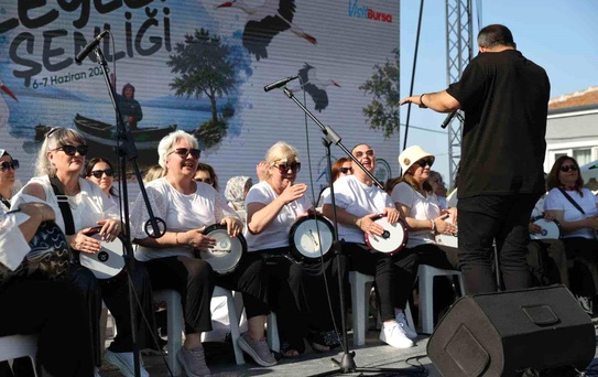 Bursa Leylek Şenliği binlerce doğaseveri bir araya getirdi