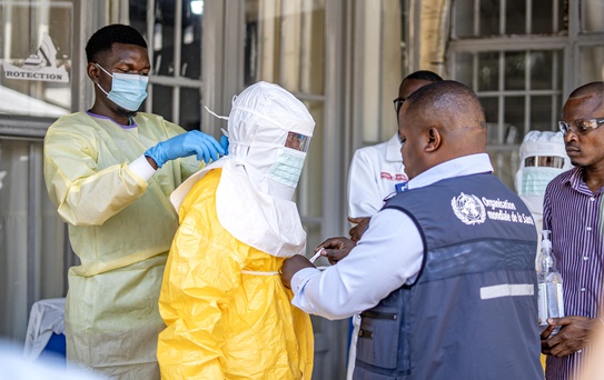 Zambiya'ya DSÖ'den Ebola İçin Tıbbi Malzeme Desteği