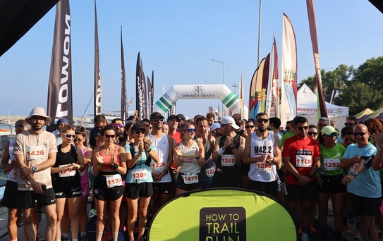 Gökçeada'da Ultra Trail Yarışları Gerçekleşti