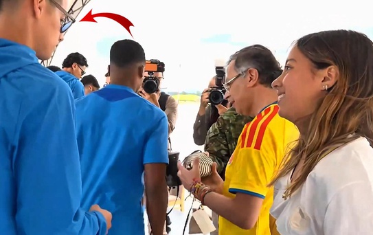 Kolombiya karıştı! Petro'nun kızını görmezden gelen Rodriguez gündem oldu