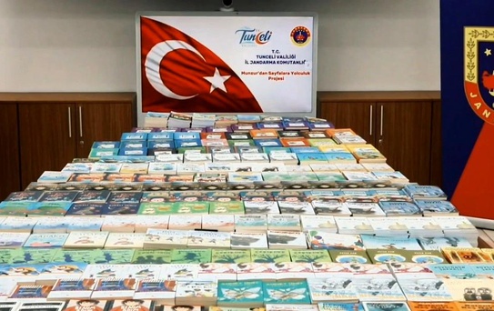 Munzur'dan Sayfalara Yolculuk: 5 bin kitap köy okullarında