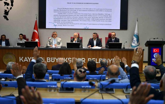 Kayseri Meclisi'nde 94 madde karara bağlandı