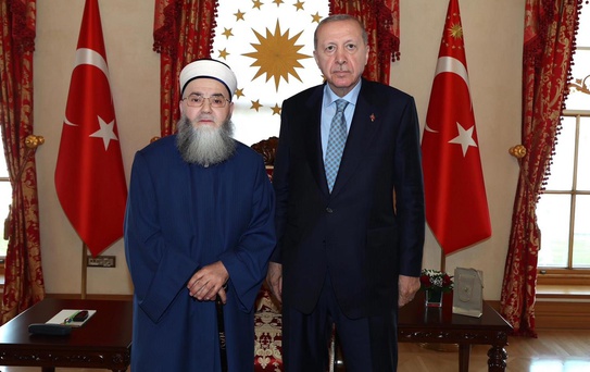 Cumhurbaşkanı Erdoğan, Cübbeli Ahmet Hoca'yı kabul etti