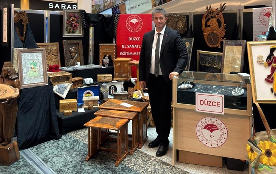Düzce El Sanatları Eserleri Ankara'da Sergilendi