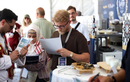 Gastronomi festivalinde lezzet şöleni