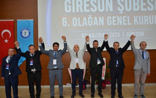 Sağlık-Sen Giresun Şubesi'nde Yeni Dönem