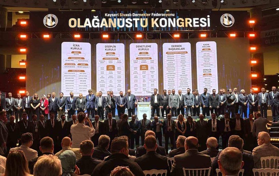 Kayseri Sivaslı Dernekler Federasyonu'nda İsa Gün güven tazeledi