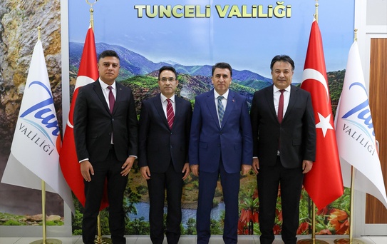 Başmüfettiş Bulut Tunceli'yi Ziyaret Etti