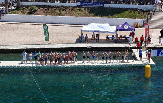 Muğla Büyükşehir'in ev sahipliğinde 634 sporcu milli takım için kulaç attı
