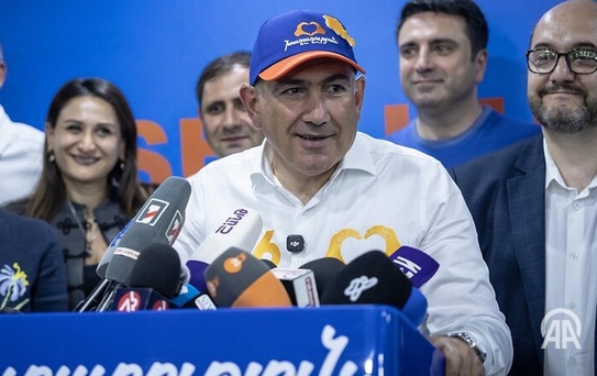 Paşinyan seçimde zafer ilan etti! Türkiye mesajı konuşmaya damga vurdu