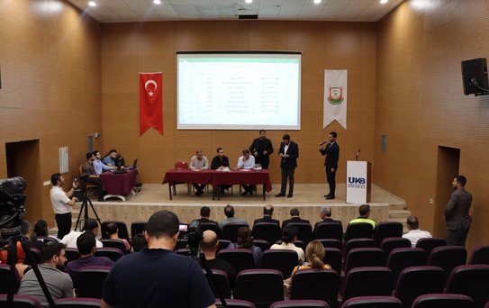 Şanlıurfa Büyükşehir Belediyesi’nde 12 işçi için kura çekimi yapıldı