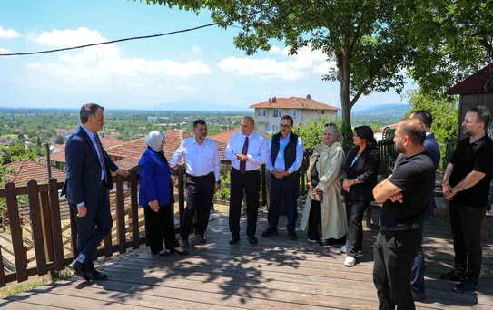 TBMM heyeti Düzce'de Konuralp Antik Kenti'ni inceledi
