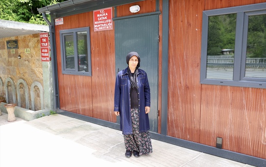 Maçka'da Kadın Muhtar Seçildi