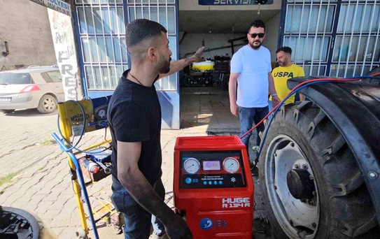 Erciş'te Klima Servislerine Yoğun Talep