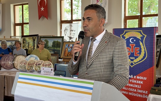 Hükümlülerin Üretimleri Sergilendi