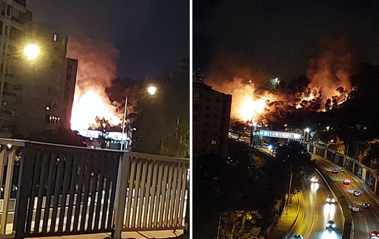 İzmir'de otluk alanda korkutan yangın