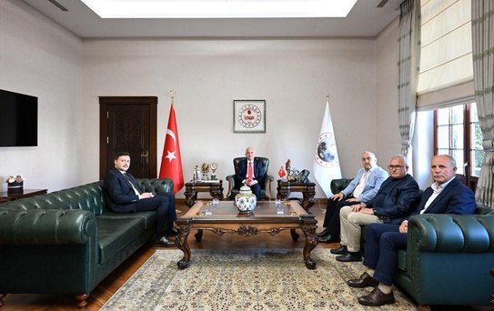 Vali Turan, İş Dünyası ile İstişarede Bulundu