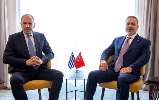 Fidan, Sofya'da Yunan mevkidaşıyla görüştü