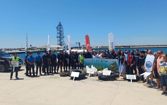 Edirne'de Deniz Dibi Temizliği
