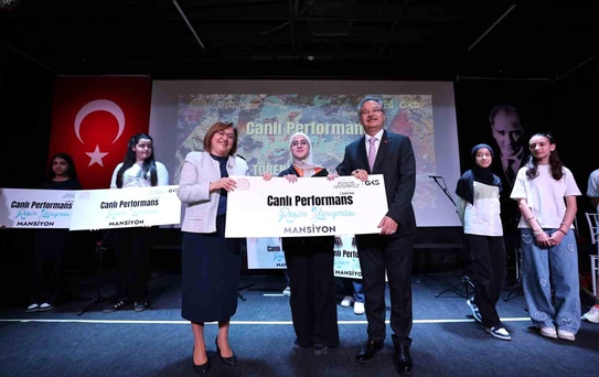 Gaziantep'te genç yeteneklere ödül