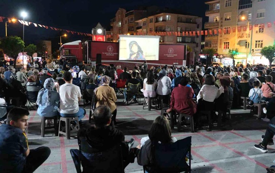 Karaman'da Gezen Sinema Projesi
