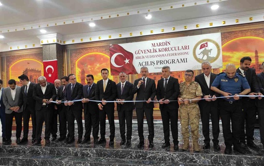 Mardin'de korucu federasyonu açılışı