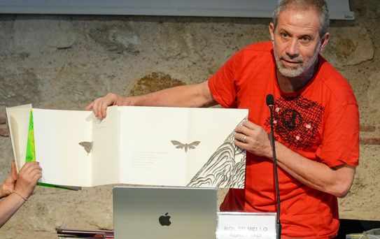 Roger Mello, Rami Bienali'nde Çocuklarla Buluştu