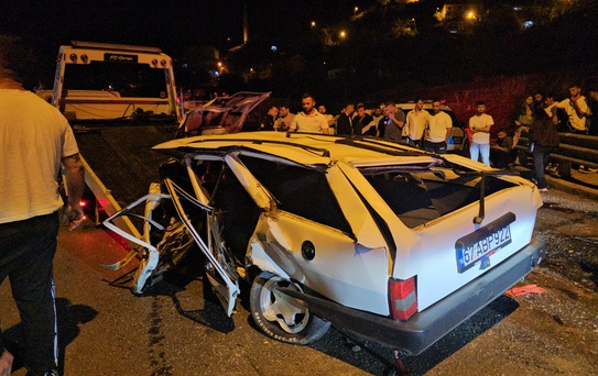 Zonguldak'ta Feci Kaza: Sürücü Ağır Yaralı