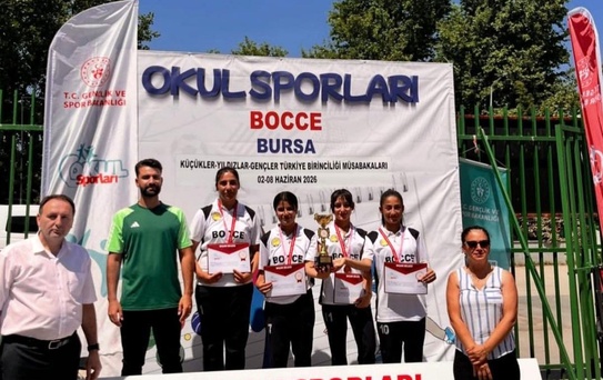 Siirt Genç Kızlar Bocce'de Türkiye Üçüncüsü
