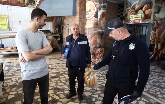 Sivas'ta Fırın Denetimi Yapıldı