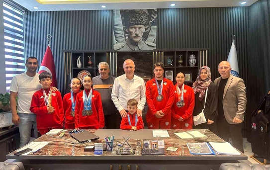 Türkiye, Balkan, Avrupa ve Dünya düzeyinde önemli başarılara imza sporcuları ağırladı