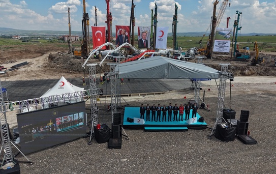 Türk Kızılay-SK Plasma işbirliğiyle plazma ilaç tesisi temeli atıldı