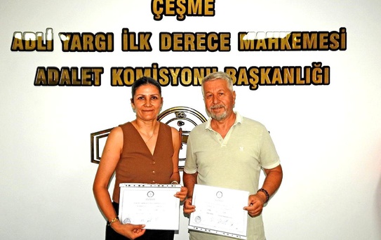 Çeşme'de Yeni Muhtarlar Göreve Başladı