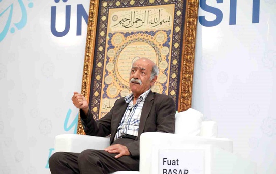 Cumhurbaşkanlığı Kültür ve Sanat Büyük Ödüllü Fuat Başar BTÜ'de öğrencilerle bir araya geldi